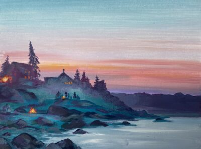 “Landscape Sketching with Gouche” July 16, 23, 30 / 10am - 2pm - Image 3