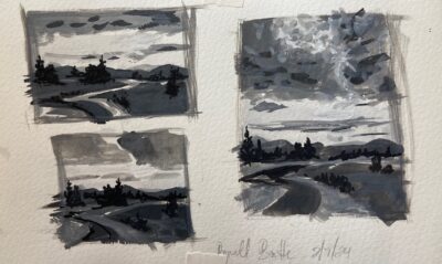 “Landscape Sketching with Gouche” July 16, 23, 30 / 10am - 2pm - Image 4