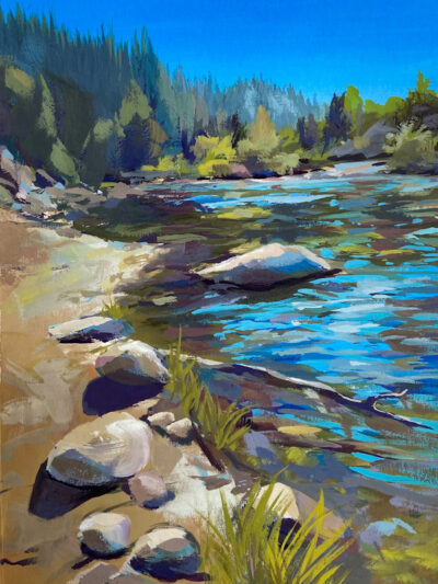 “Landscape Sketching with Gouche” July 16, 23, 30 / 10am - 2pm - Image 2