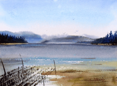 "Watercolor: A Step Up" November 3rd, 10th, 17th  / 10am - 2pm - Image 2