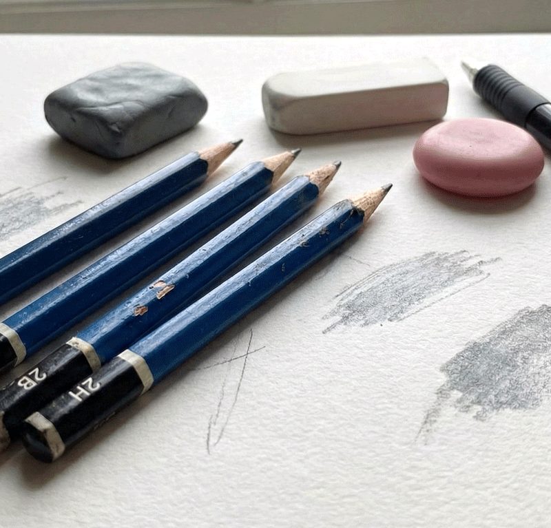 "Still Life Drawing Fundamentals" Jan 5th,12th,19th / 10 am - 2 pm