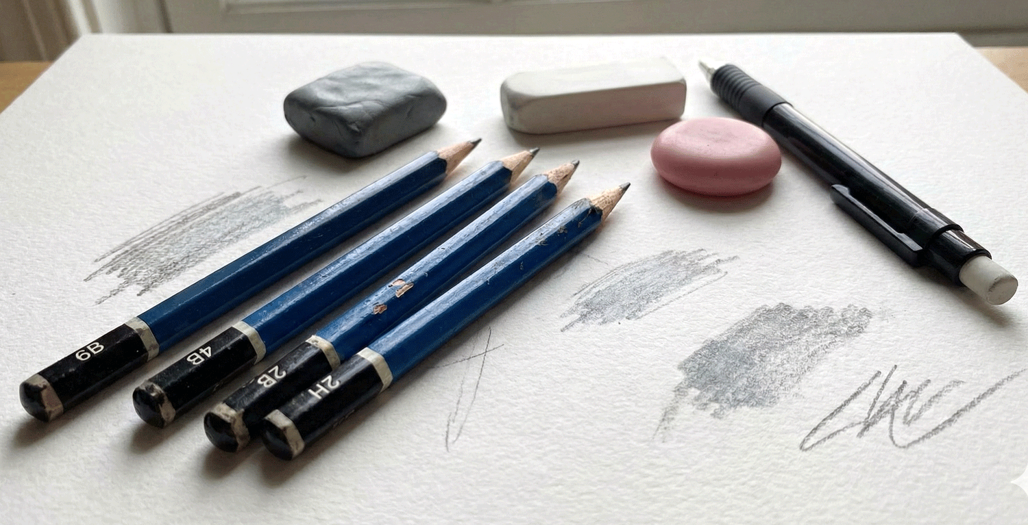 "Still Life Drawing Fundamentals" Jan 5th,12th,19th / 10 am - 2 pm