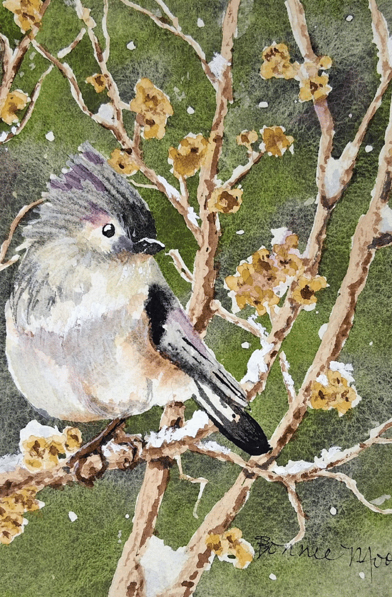 "Bonnie Moore Watercolor Workshop" Feb 2, 9, 16 / 10am - 2pm