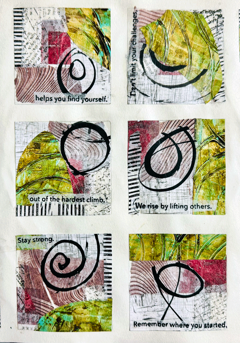 "Mixed Media Grid Journaling" March 21st / 10am - 2pm