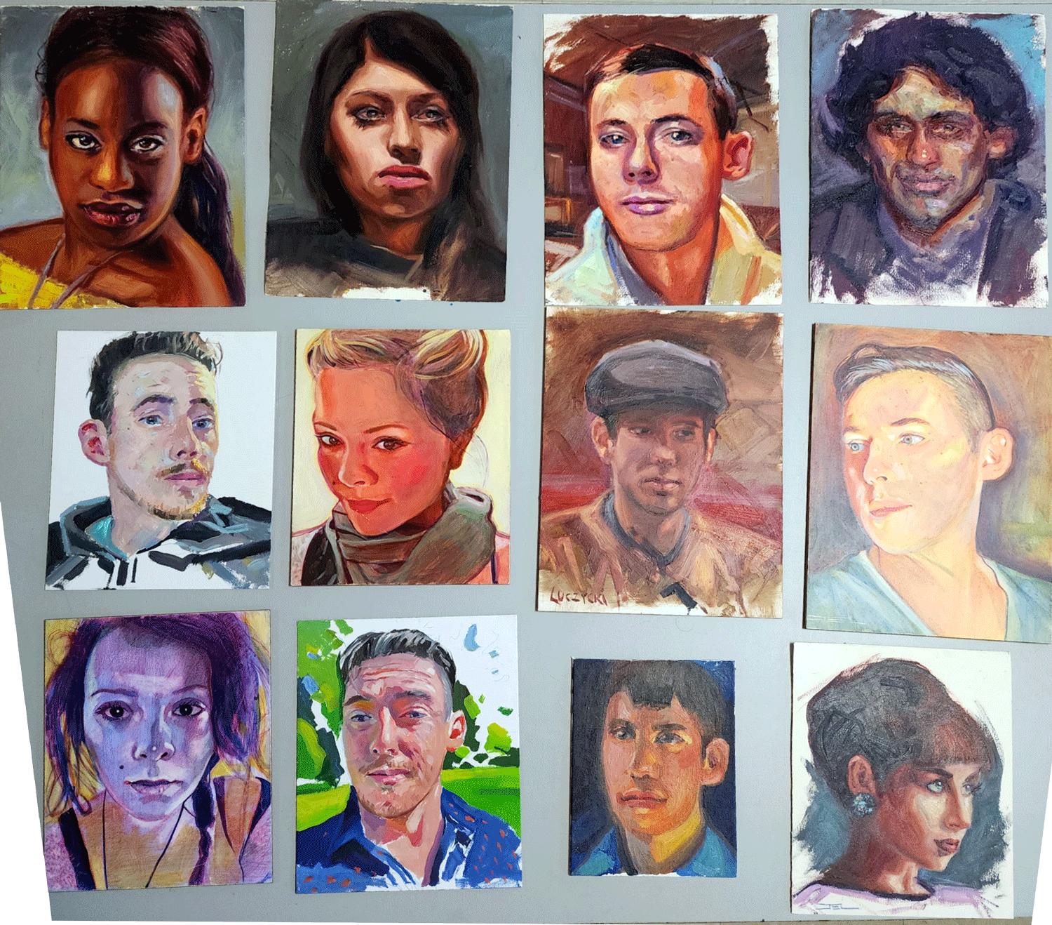 "Portrait Painting Workshop with Jonathan Luczycki" May 4, 11 & 18 / 10am - 2pm