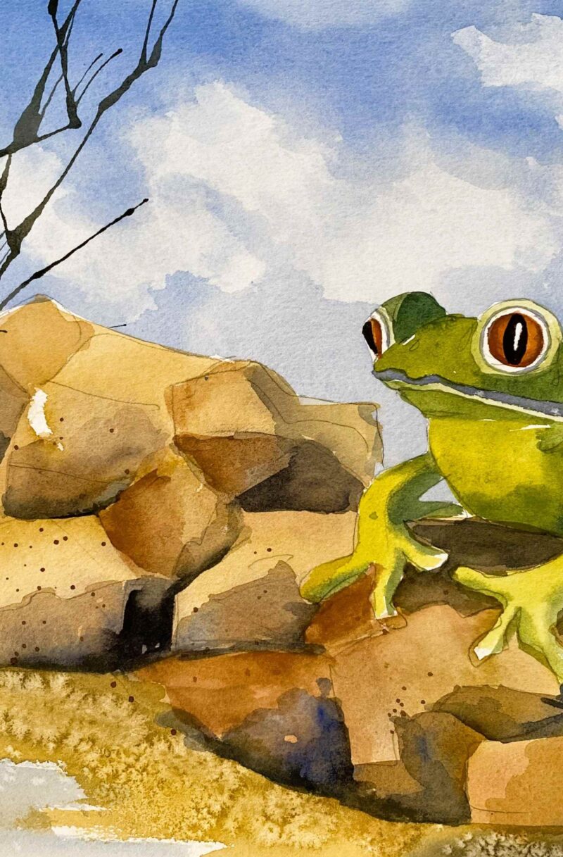 "Painting Watercolor Landscapes With A Focus On Landscape  Features" August 3 & 10 / 10am - 2pm