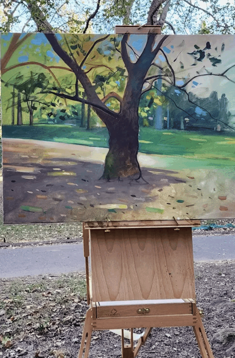 "Branching Out: Simplifying Trees in Plein Air" June 18 / 10am – 2pm