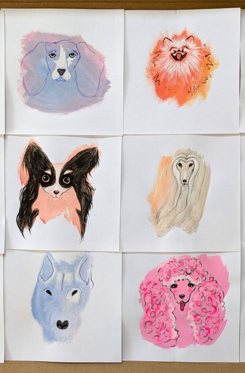 "CREATE A SERIES: Drawing with Paint" Sept. 14th / 10am - 2pm