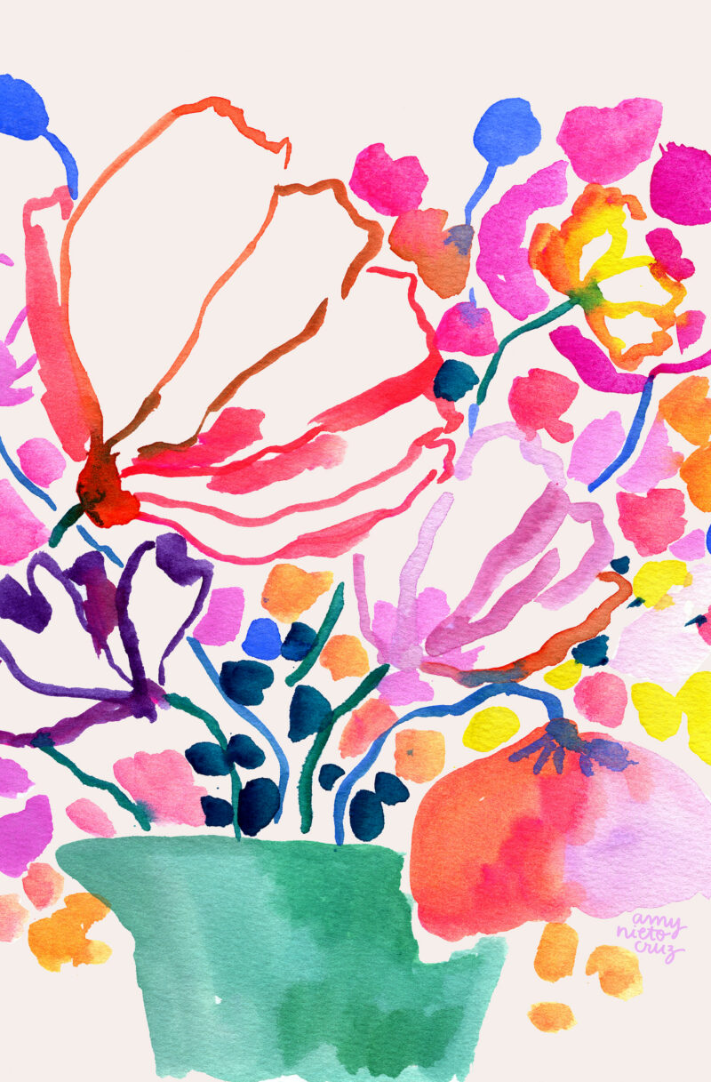 "Painting Carefree Summer Flowers" September 21 / 10am - 2pm