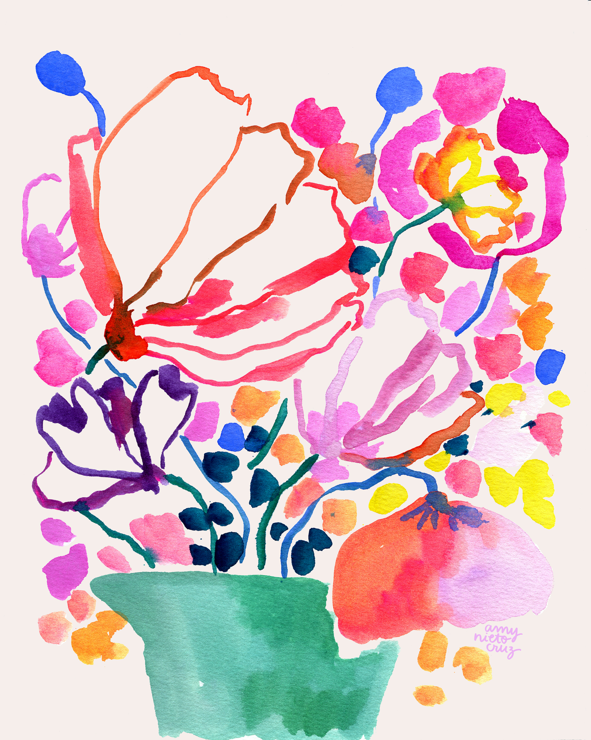 "Painting Carefree Summer Flowers" September 21 / 10am - 2pm