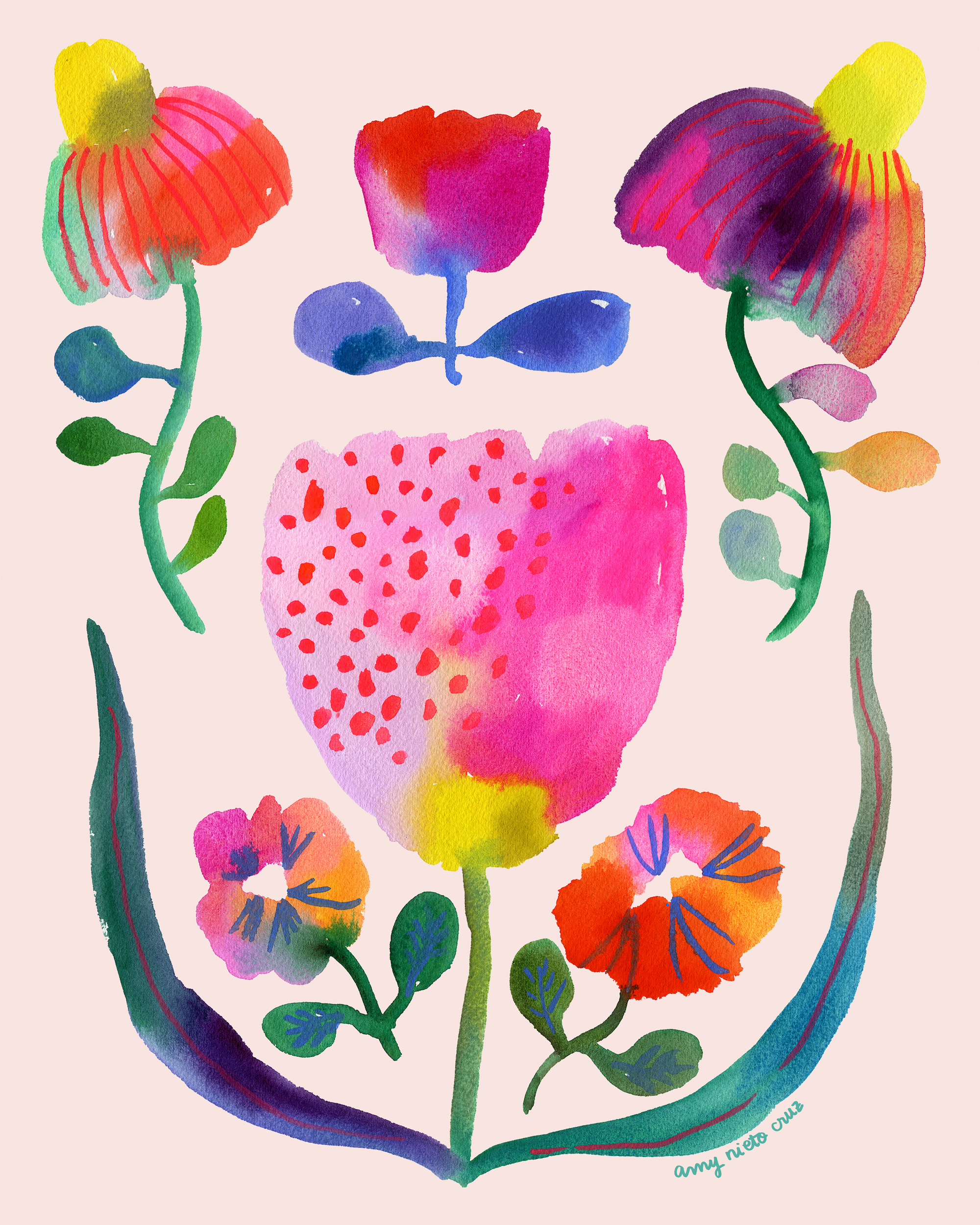 "Painting Carefree Summer Flowers" September 21 / 10am - 2pm - Image 3