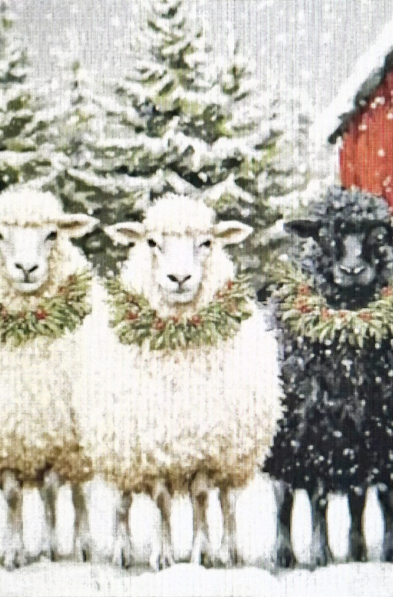 "Winter Watercolor Landscape with Sheep" Dec 7 / 10am - 2pm